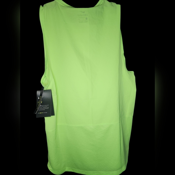 Nike FC Dri-Fit Joga Bonito TV Soccer Tank Top Women's S Lime Glow - Picture 5 of 6